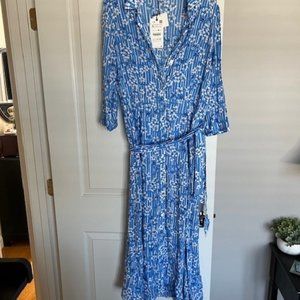 Zara belted button down dress - NWT size XL
